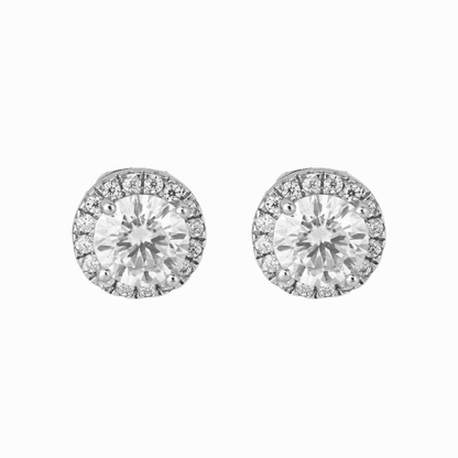 Aura Halo Stud Earrings