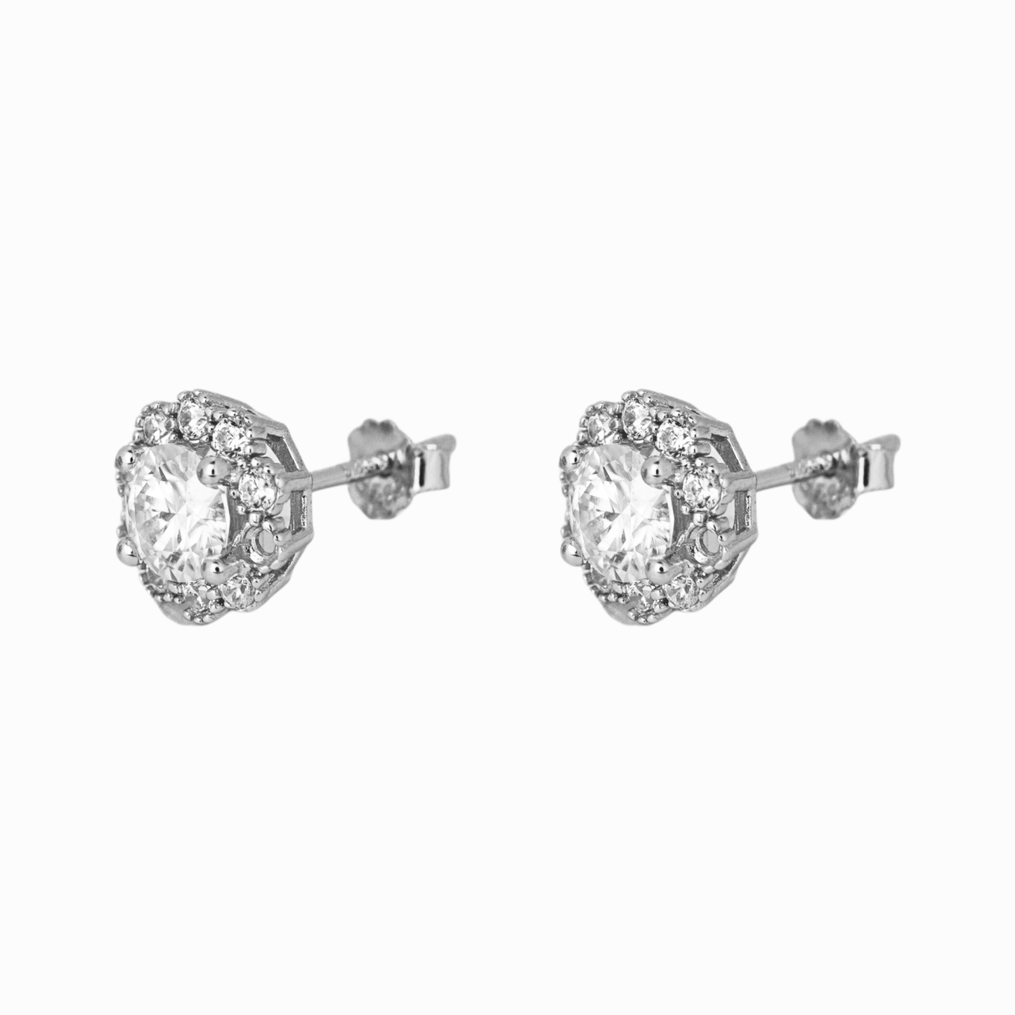 Starflower Halo Stud Earring