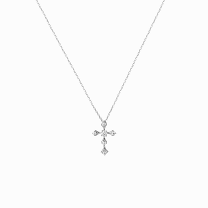 Celestial Cross Pendant Necklace