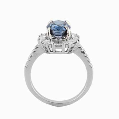 Azure Halo Ring