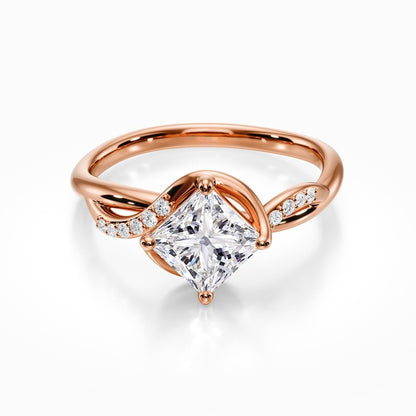 Vintage Twisted Pave Ring