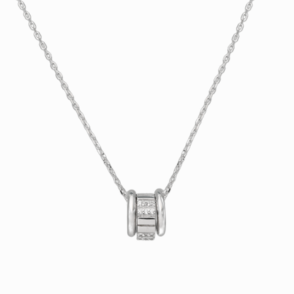 Trinity Orbit Pendant Necklace