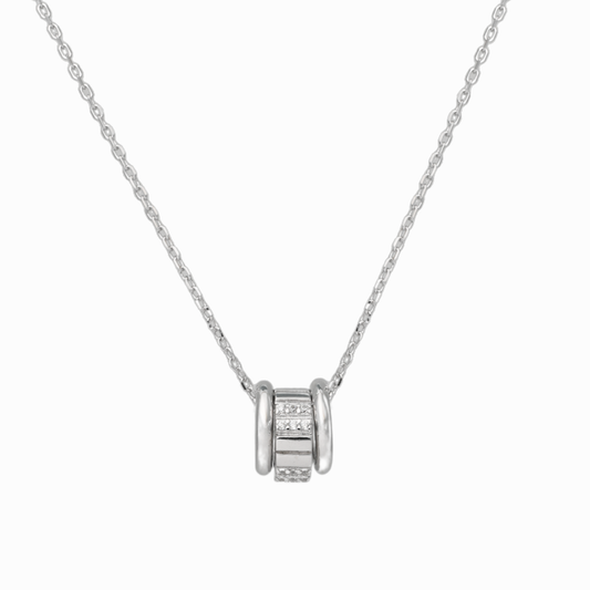 Trinity Orbit Pendant Necklace