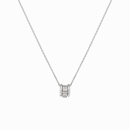 Trinity Orbit Pendant Necklace
