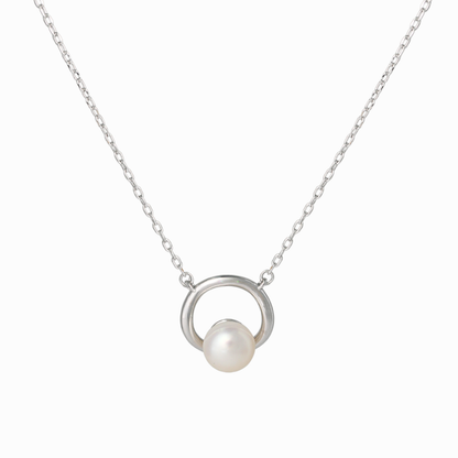 Orbiting Pearl Necklace