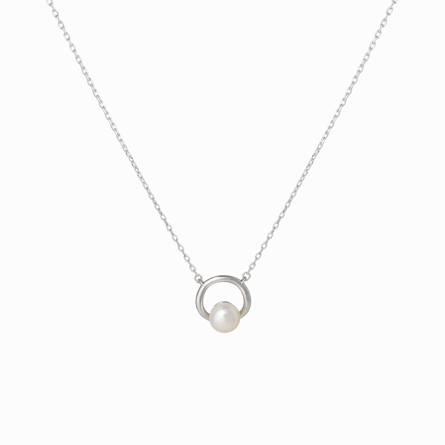 Orbiting Pearl Necklace