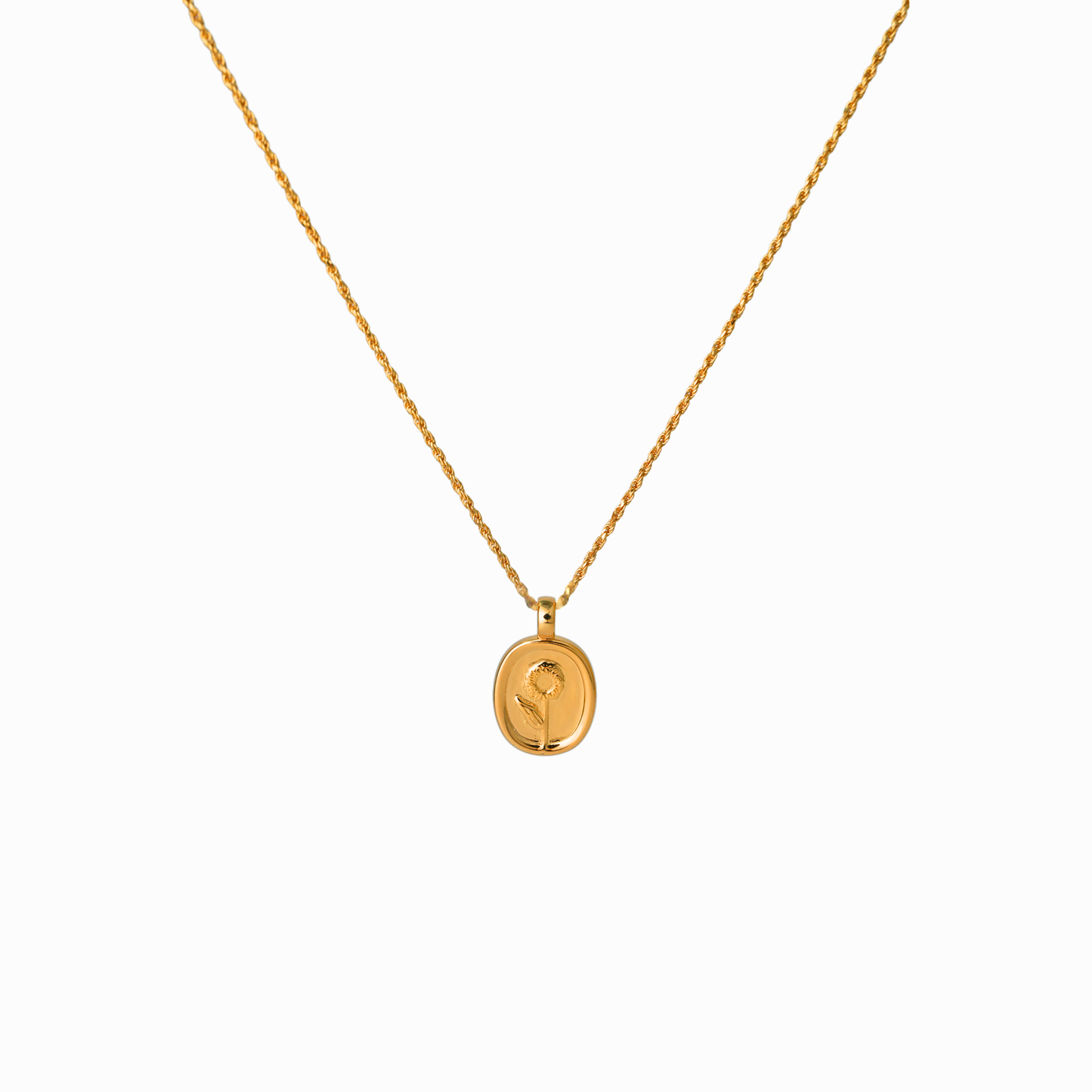 Solflower Pendant Necklace