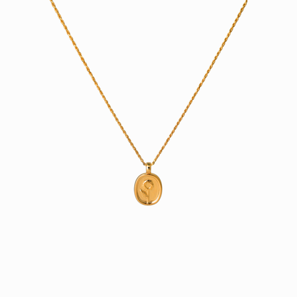 Solflower Pendant Necklace